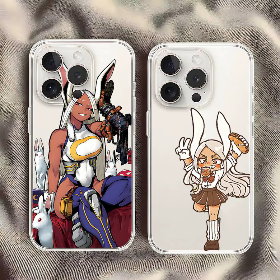 R-Rumi U-Usagiyama Mirko Handyhülle für Apple iPhone, transparente Schutzhülle - Bild 4