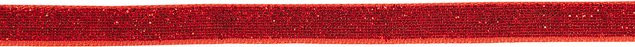 Rico Design Glitzerband in Rot aus Nylon und Polyester für Festlichkeiten - Bild 1