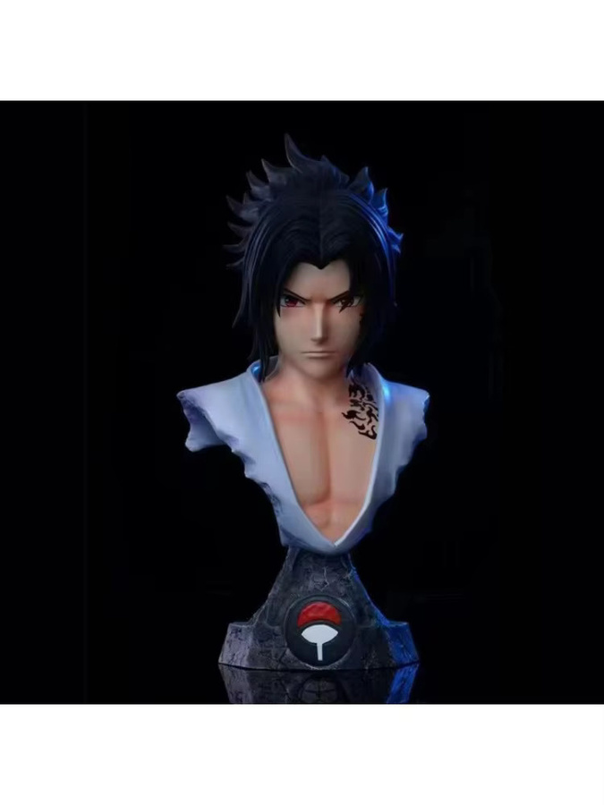 Bandai Naruto Handfigur mit Naruto-Sasuke-Frettchen-Büste, Puppe - Bild 2