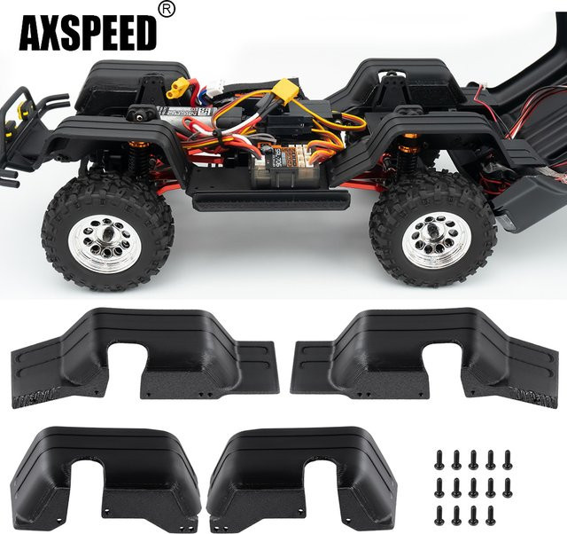 AXSPEED Simulation Kotflügelverbreiterungen für HPI Venture Hilux, 1:18, Zubehör - Bild 1