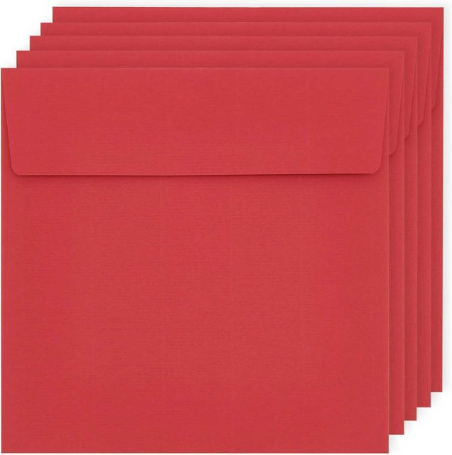 Rico Design Paper Poetry Luxury Umschläge Quadratisch Rot - Bild 1