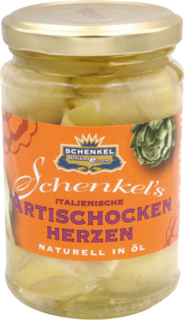 Schenkel Artischockenherzen naturell in Öl 180 g - Bild 1
