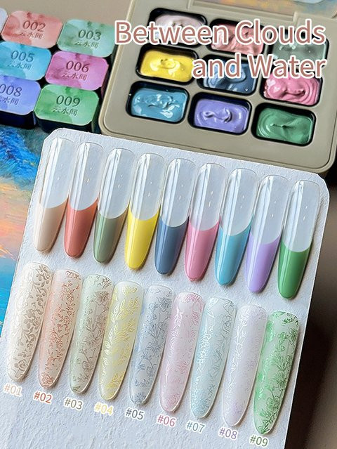 MORDDA Nagelgel, 9 Farben, glänzend - Bild 1