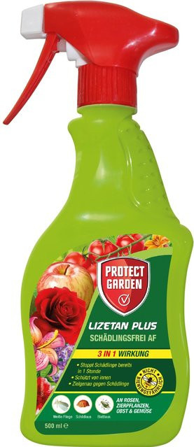Protect Garden Lizetan Plus Schädlingsfrei AF zur Bekämpfung von Blattläusen und Schildläusen bei Zierpflanzen und Gemüse, 500 ml - Bild 1