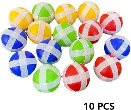 Linyi toy Montessori Dartscheibe mit Klettball, 10-teiliges Set