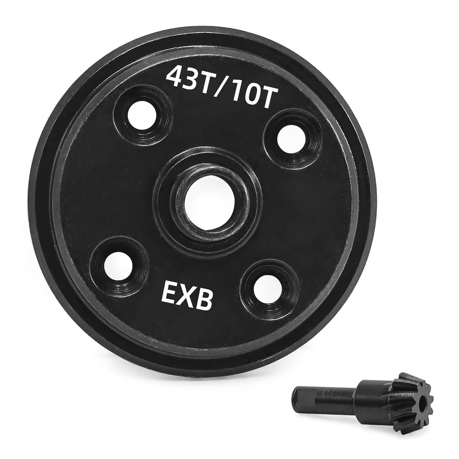 ARRMA Differentialgetriebesatz, 43T+10T, Metall, Schwarz - Bild 2