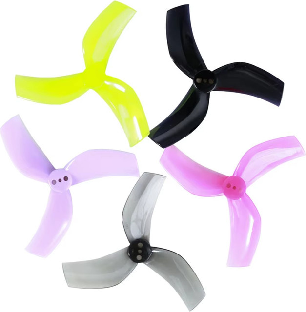 Gemfan D63 kanalisierte 3-Blatt-Propeller, 8-teiliges Set, Grau - Bild 1