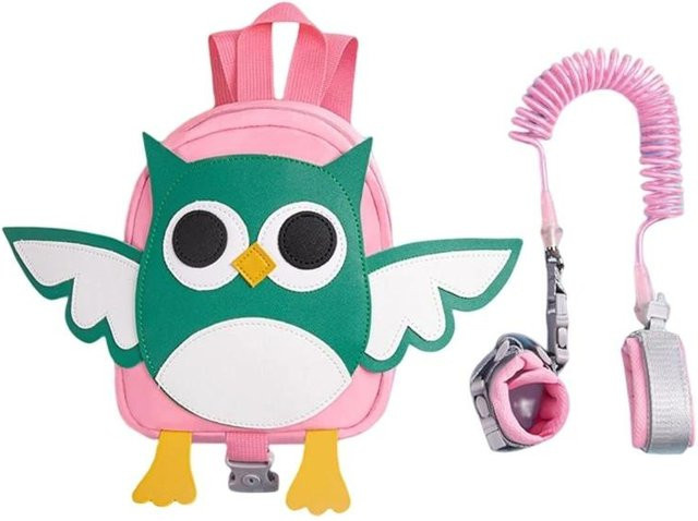 Fashnics Kinderrucksack, mit Anti-Verloren Handgelenkband, Kleinkind Geschirr Rucksack Leine - Bild 1