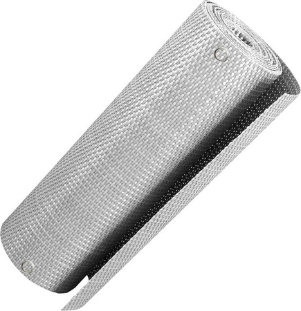 NYVI Polyrattan Balkon Sichtschutz Privafence Balkonbespannung mit Metallösen, Weiß, B: 90 cm, H: 300 cm