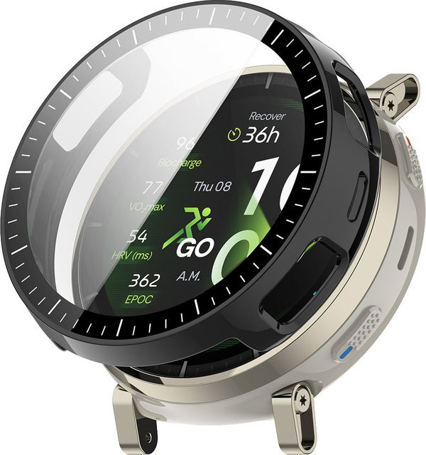Techsuit Defense360 Pro Hülle für Amazfit Active 3 Premium, Schwarz - Bild 1