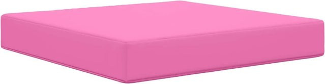 vidaXL Sofakissen für Draußen Rosa B/B/H: 60 x 60 x 8 cm aus Polyester - Bild 1