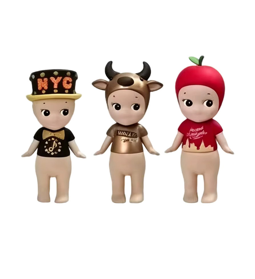 Bandai Engel Cartoon-Figur Blind Box Geburtstagstorten-Serie in Multicolor zur Raumdekoration - Bild 1