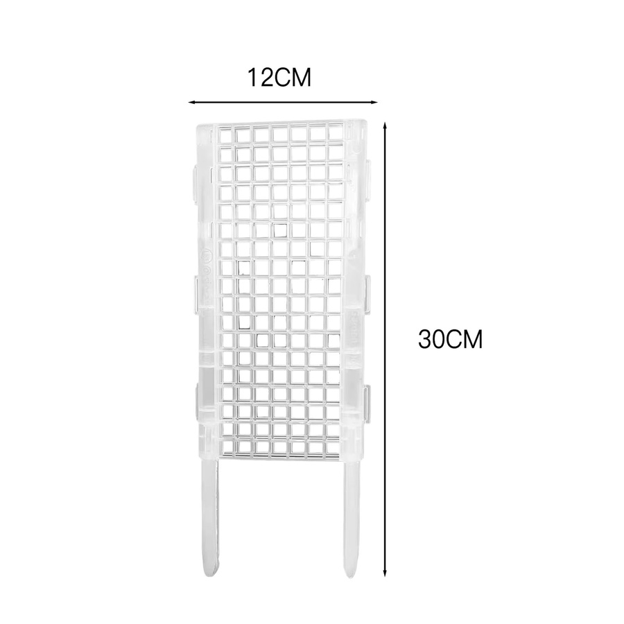 Transparente Kunststoff-Moosstange zur Unterstützung deiner Pflanzen für Innen- und Außenbereiche, H: 30,0 cm, B: 12,0 cm - Bild 1