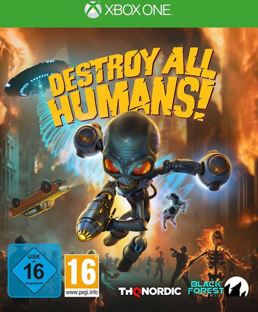 Destroy All Humans! Action-Adventure Spiel für Xbox One - Bild 1