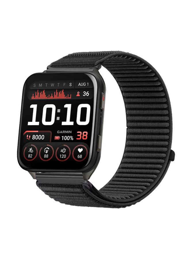 DAINU Uhrenarmband Garmin Venu X1, Nylon, Grün - Bild 6