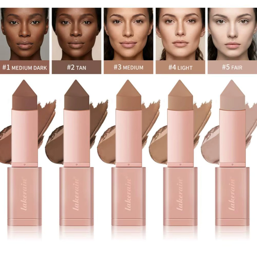 Lakerain Gesichtskontur-Highlighter-Stift, Bronzer-Stift - Bild 3