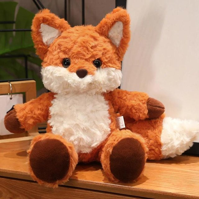 Kidsly Fuchs Plüsch Spielzeug, Stofftier, weiß, ab 14 Jahren - Bild 1