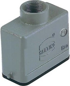 Harting Tüllengehäuse HAN 10 A-GG-M20 19200101440 in Grau aus Kunststoff - Bild 1