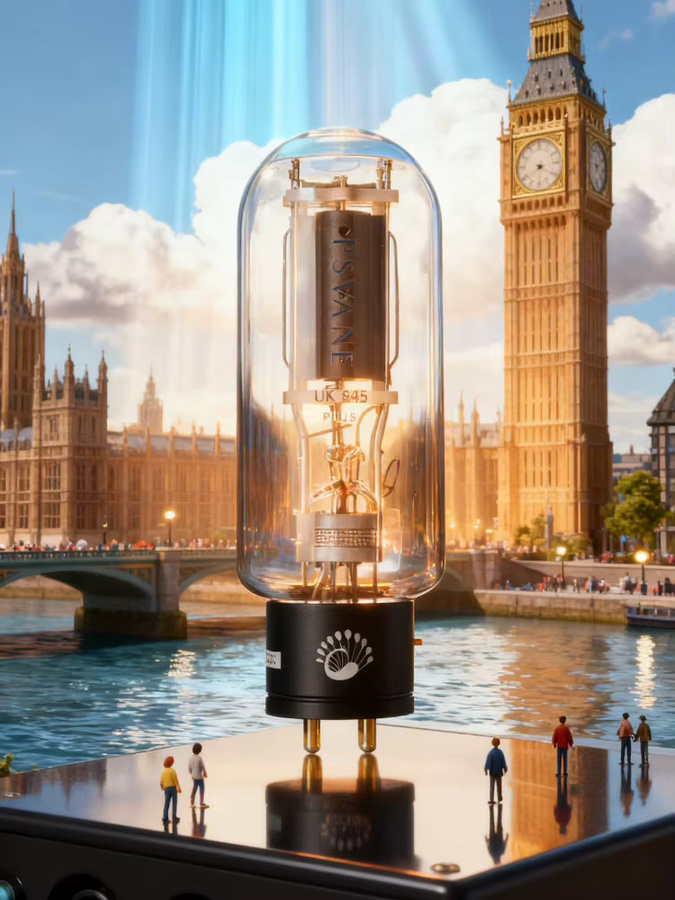 Noble UK 845 PLUS High-End-Serie Vakuumröhren-Upgrade elektronischer Röhrenverstärker in Transparent - Bild 7