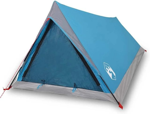 Furnicato Campingzelt A-Rahmen in Blau, B/T/H: 200 x 120 x 88,62 cm - Bild 1