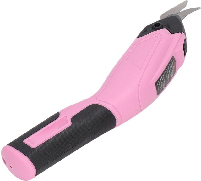 Elektrische Schere OutsideWorld in Pink mit ergonomischem Griff aus Aluminiumlegierung und USB-Ladefunktion - Bild 1