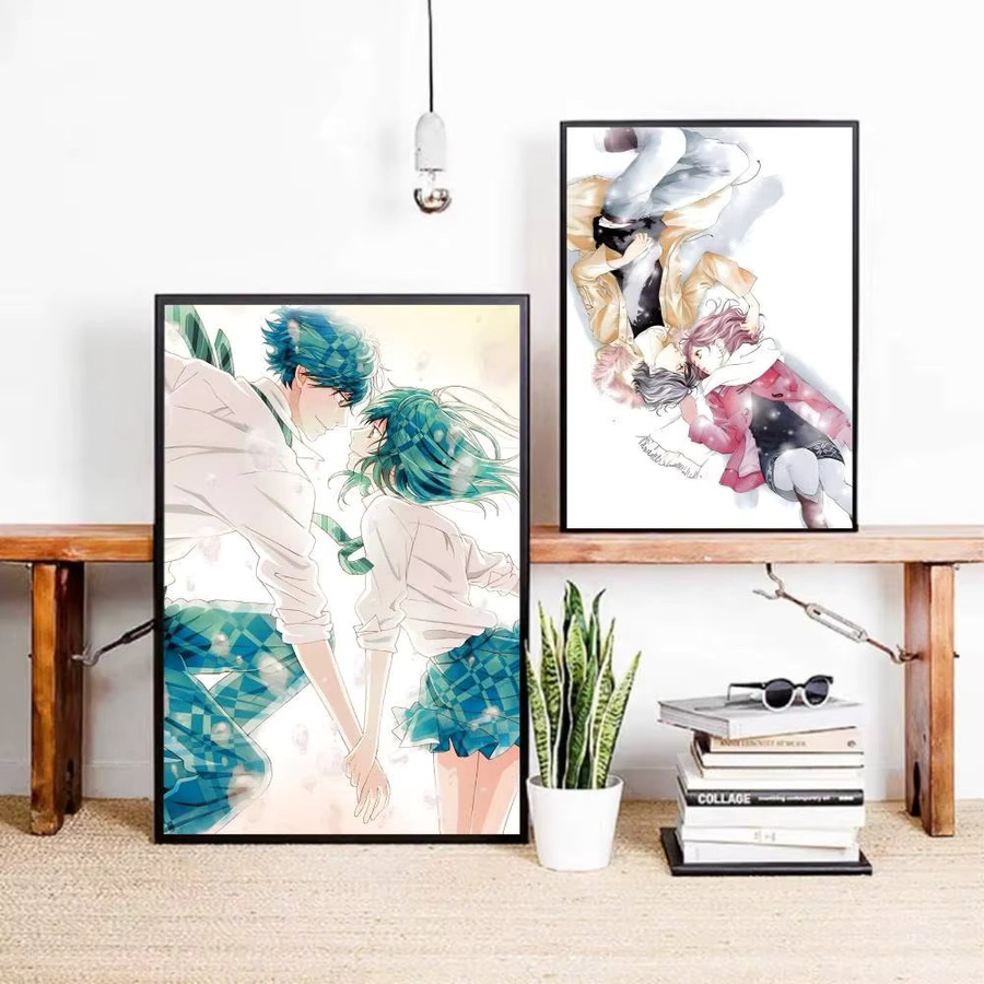 Selbstklebender Anime Manga-Poster A-Ao Haru Ride aus Papier in Mehrfarbig - Bild 4