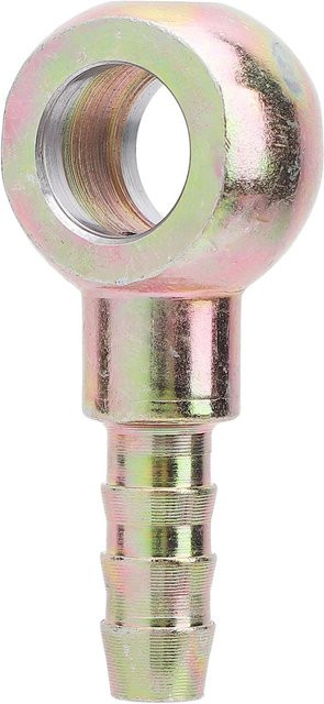 Igeteck Banjo-Anschlüsse mit 8mm Tülle aus Edelstahl, 7/16 Zoll Schlauchtüllen-Adapter, Farbe: Grau/Silber - Bild 1