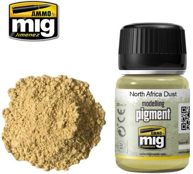 AMMO by MIG Jimenez Pigment North Africa Dust, Braun - Bild 1