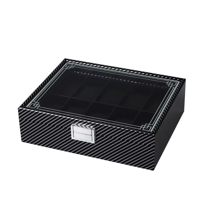 UOSU Uhrenbox, Schwarz, Unisex - Bild 4