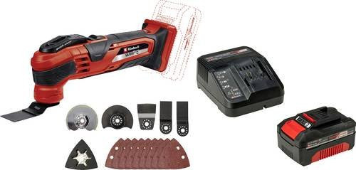 Einhell Power X-Change Set mit Akku-Multifunktionswerkzeug VARRITO und 18V 4Ah Start-Kit in Rot - Bild 1