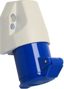 Walther Werke Wandsteckdose 16A 3P 230V 6h IP44 Aufputz Montage Multicolor - Bild 1