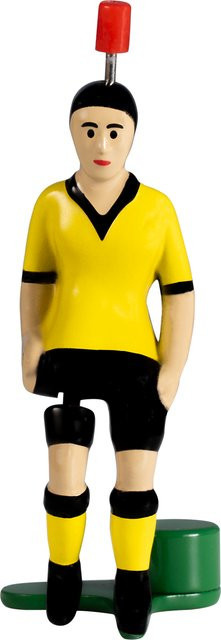 TIPP-KICK Kicker Metall gelb schwarz - Bild 1