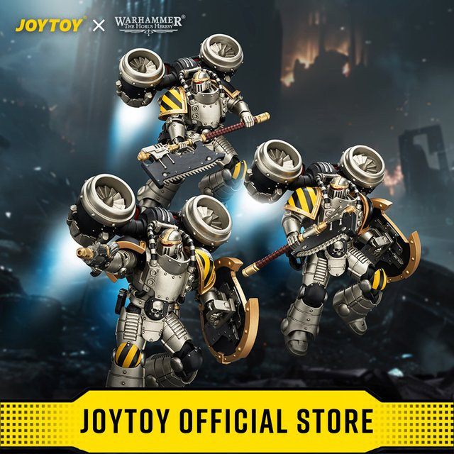 JOYTOY Warhammer Iron Warriors MkII Angriffssergeant, Actionfigur, 1/18 - Bild 1