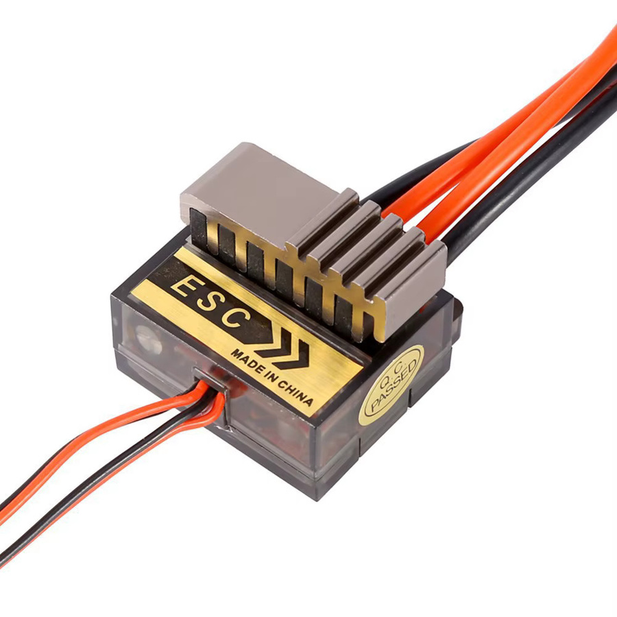 HSP 320A Gebürsteter Bidirektionaler ESC Elektronischer Drehzahlregler, mit Metall-Kühlkörper - Bild 2