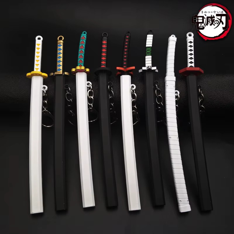 Bandai Demon Slayer Nichirin Schwert Schlüsselanhänger, 17 cm - Bild 2