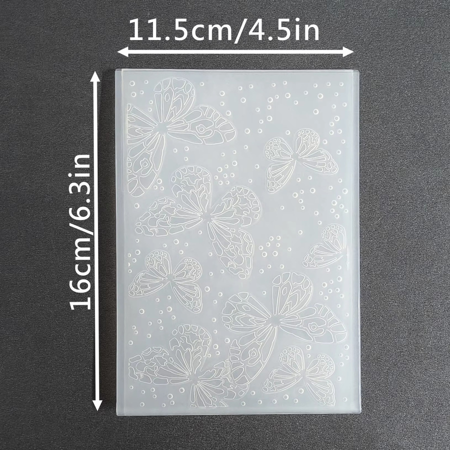 3D Decoupage Schablone Schmetterlings-Cluster für DIY Papierhandwerk und Journaling - Bild 2