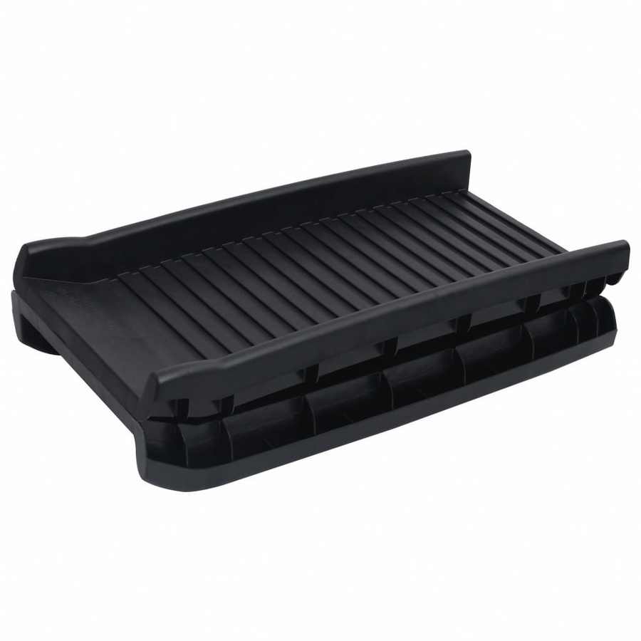Vidaxl Faltbare Hunderapmpe in Schwarz, L x B x H: 155,5 x 40 x 15,5 cm - Bild 5