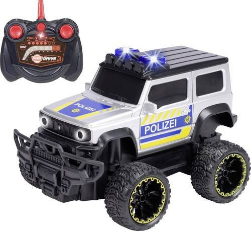 Dickie Toys Suzuki Jimny Police, RC Modellauto, 1:24, mit Licht und Sound, ab 3 Jahren - Bild 2
