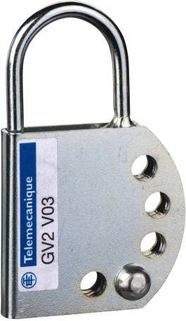 Schneider Electric GV2V03 Abschliessvorrichtung für GV2-Kleinverteiler in Silber - Bild 1