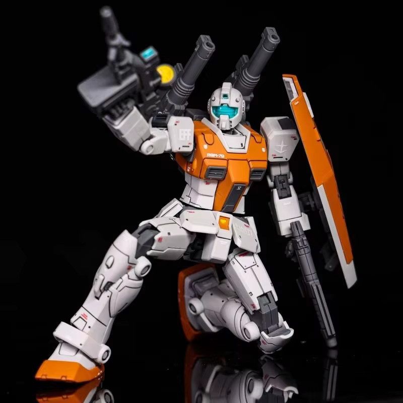 TAKARA TOMY HG 1/144 GTO Morocco GM RGM-79 Repair Double Cannon Advanced Version, Montagemodellbausatz, Actionfigur - Bild 3