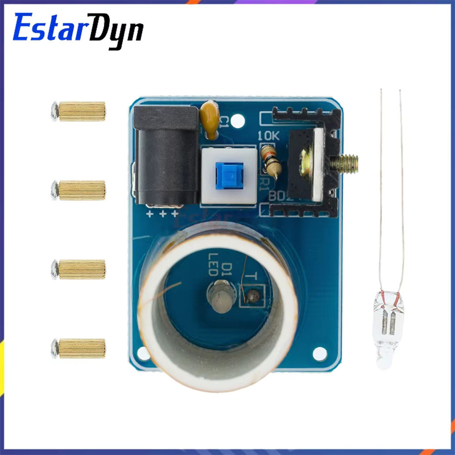 Estardyn Mini-Tesla-Spulen-Set, DIY-Teile, Bunt / Mehrfarbig - Bild 1