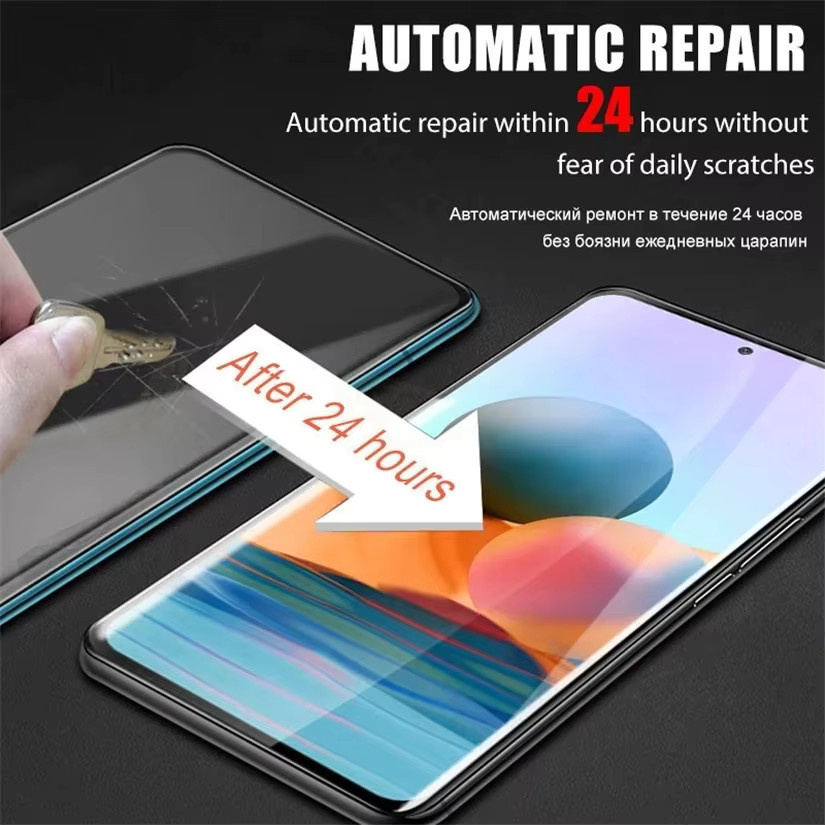 5er Pack Hydrogel Display Schutzfolie für Motorola Moto G53 5G G84 G54 G34 G14 G73 G23 G13 G20 G30 G100 transparent - Bild 3