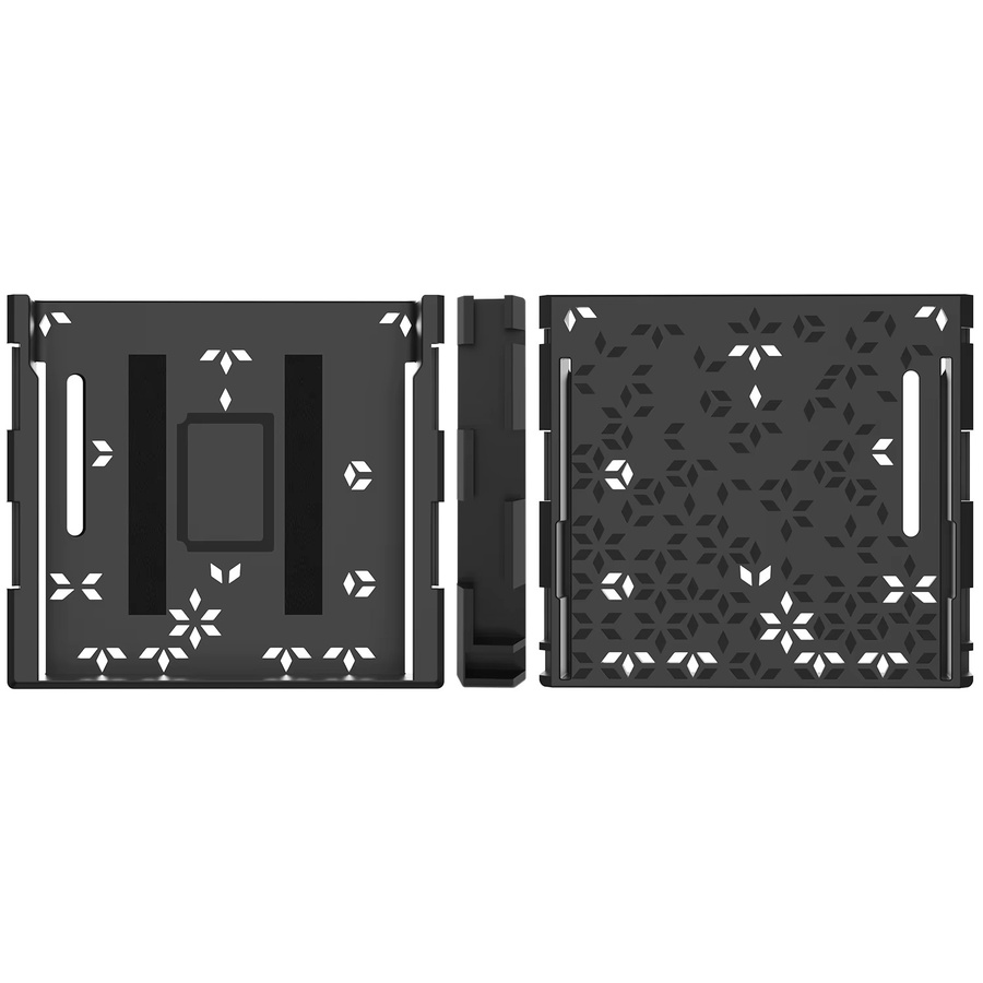 Nintendo Switch Flip Grip Handzubehör für Porträtmodus und vertikale Orientierung, kompatibel mit OLED Joy-con Grips, Schwarz - Bild 3