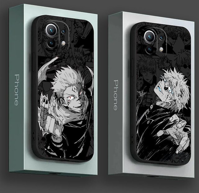 Jujutsu Kaisen Anime Silikonhülle für Xiaomi Poco X7 M7 Pro X6 X5 X3 M5 F6 Mi F7 15Ultra 14T 13T 12T 11T 10T Pro - Bild 1