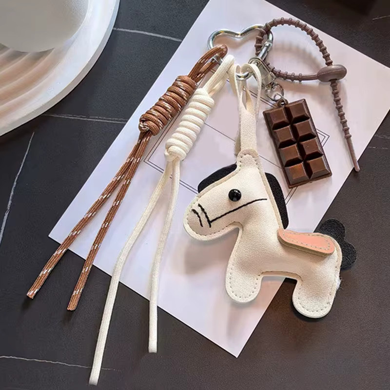 Yogodlns Schlüsselanhänger, Pony, Leder, Cartoon - Bild 2