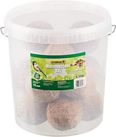 Gartenkrone Meisenknödel XXL ohne Netz, 6500 g - Bild 1