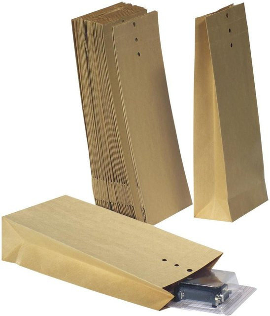 Elepa rössler Kuvert Musterbeutel braun, B/H/T: 14,0 x 34,5 x 5,0 cm, 250 Stück - Bild 1