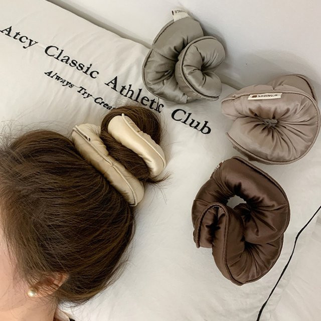 Satin-Haarbänder mit Baumwollfüllung, Damen und Mädchen - Bild 1