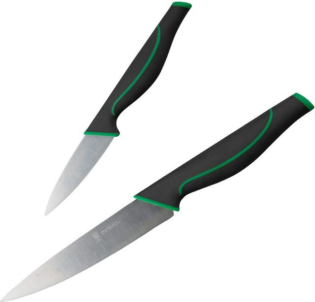 Fackelmann Messer-Set Bonn Basics, 2-teilig, Schwarz - Bild 1