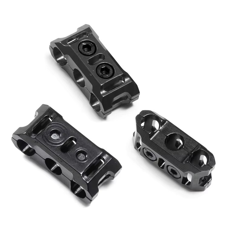 AXSPEED ESC Motor Kabel Manager, Draht Feste Klemme Schnalle, Zubehör, Metall, Schwarz - Bild 2